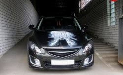 4 999 р. Решётка радиатора Sport  Mazda 6  GH (2007-2010) дорестайлинг лифтбэк, дорестайлинг седан, дорестайлинг универсал (Неокрашенная)  с доставкой в г. Омск. Увеличить фотографию 3