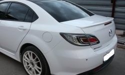 3 499 р. Лип спойлер Drive Mazda 6 GH дорестайлинг седан (2007-2010) (Неокрашенный)  с доставкой в г. Омск. Увеличить фотографию 4