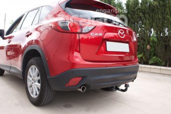 22 699 р. Фаркоп Aragon. (шар A) Mazda CX-5 KE дорестайлинг (2011-2014)  с доставкой в г. Омск. Увеличить фотографию 4