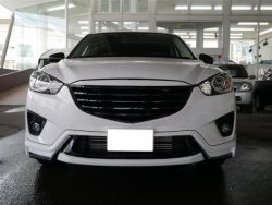 11 299 р. Решетка радиатора TOPLINE Mazda CX-5 KE дорестайлинг (2011-2014) (Неокрашенная)  с доставкой в г. Омск. Увеличить фотографию 2