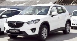 1 129 р. Реснички на фары RA Mazda CX-5 KE рестайлинг (2015-2017) (Неокрашенные)  с доставкой в г. Омск. Увеличить фотографию 3