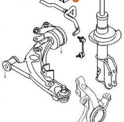 299 р. Полиуретановая втулка стабилизатора передней подвески Точка Опоры (31 мм)  Mazda CX-9 ( TB,  TC) (2007-2024) дорестайлинг, 1-ый рестайлинг, 2-ой рестайлинг, дорестайлинг  с доставкой в г. Омск. Увеличить фотографию 2