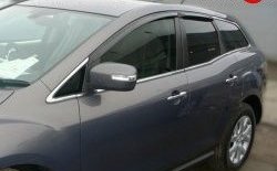 2 999 р. Дефлекторы окон (ветровики) Novline 4 шт Mazda CX-7 ER дорестайлинг (2006-2010)  с доставкой в г. Омск. Увеличить фотографию 1