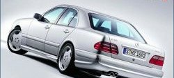 8 149 р. Пороги накладки AMG E55 Mercedes-Benz E-Class W210 дорестайлинг седан (1996-1999) (Неокрашенные)  с доставкой в г. Омск. Увеличить фотографию 2