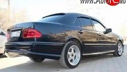 4 499 р. Пороги накладки Wald Mercedes-Benz E-Class W210 дорестайлинг седан (1996-1999)  с доставкой в г. Омск. Увеличить фотографию 2