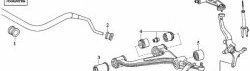 1 129 р. Полиуретановый сайлентблок нижнего рычага передней подвески Точка Опоры Mercedes-Benz E-Class W210 дорестайлинг универсал (1996-1999)  с доставкой в г. Омск. Увеличить фотографию 2