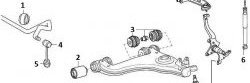 569 р. Полиуретановый сайлентблок передней подвески, стойки стабилизатора Точка Опоры Mercedes-Benz E-Class W210 дорестайлинг седан (1996-1999)  с доставкой в г. Омск. Увеличить фотографию 2