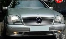 15 699 р. Передний бампер AMG Mercedes-Benz CL class C140 (1992-1999) (Неокрашенный)  с доставкой в г. Омск. Увеличить фотографию 1