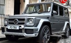 12 599 р. Накладка на передний бампер G63 BRABUS Mercedes-Benz G class W463 5 дв. дорестайлинг (1989-1994) (Неокрашенная)  с доставкой в г. Омск. Увеличить фотографию 1