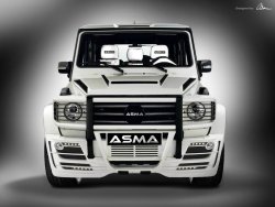 19 999 р. Передний бампер G55 ASMA DESIGN Mercedes-Benz G class W463 5 дв. дорестайлинг (1989-1994) (Неокрашенный)  с доставкой в г. Омск. Увеличить фотографию 2