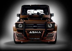 19 999 р. Передний бампер G55 ASMA DESIGN Mercedes-Benz G class W463 5 дв. дорестайлинг (1989-1994) (Неокрашенный)  с доставкой в г. Омск. Увеличить фотографию 4