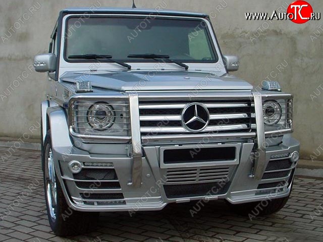 19 999 р. Передний бампер G55 ASMA DESIGN Mercedes-Benz G class W463 5 дв. дорестайлинг (1989-1994) (Неокрашенный)  с доставкой в г. Омск