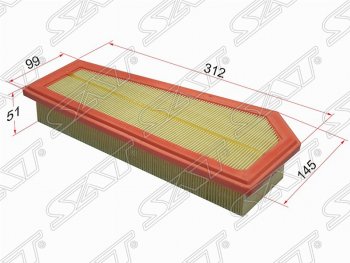 Фильтр воздушный двигателя SAT  C-Class  W204, E-Class  W212, SLK class  R172