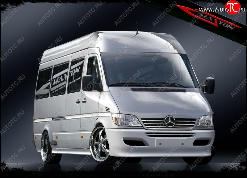 27 999 р. Передний бампер Maxton 2 Mercedes-Benz Sprinter W905 рестайлинг (2000-2006)  с доставкой в г. Омск