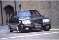 10 599 р. Передний бампер WALD Mercedes-Benz E-Class W124 седан дорестайлинг (1984-1993) (Неокрашенный)  с доставкой в г. Омск. Увеличить фотографию 3