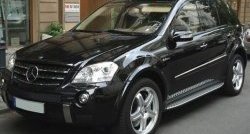 8 449 р. Накладки на колёсные арки CT Mercedes-Benz ML class W164 дорестайлинг (2005-2008) (Неокрашенные)  с доставкой в г. Омск. Увеличить фотографию 3