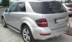 8 449 р. Накладки на колёсные арки CT Mercedes-Benz ML class W164 дорестайлинг (2005-2008) (Неокрашенные)  с доставкой в г. Омск. Увеличить фотографию 14