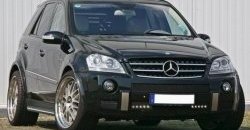 8 449 р. Накладки на колёсные арки CT Mercedes-Benz ML class W164 дорестайлинг (2005-2008) (Неокрашенные)  с доставкой в г. Омск. Увеличить фотографию 4