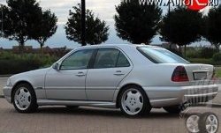 11 399 р. Задний бампер AMG Mercedes-Benz C-Class W202 дорестайлинг седан (1993-1997) (Неокрашенный)  с доставкой в г. Омск. Увеличить фотографию 2