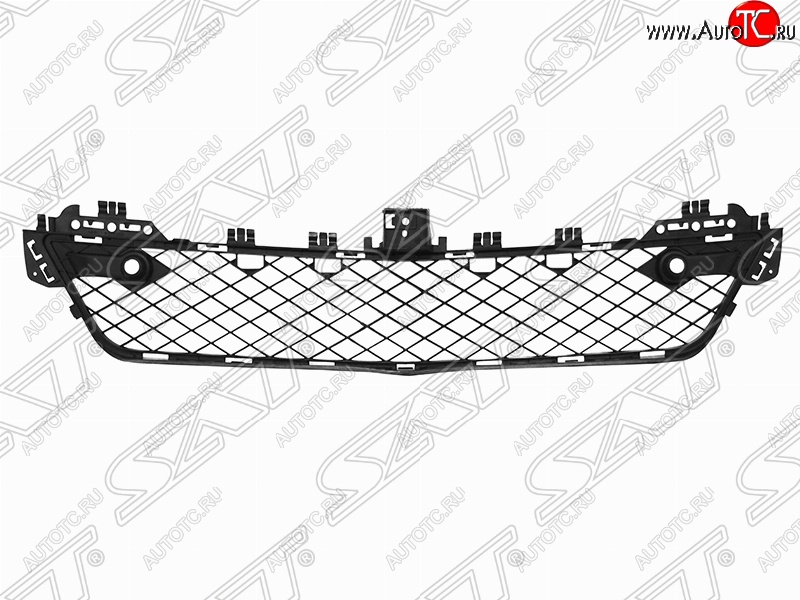 1 199 р. Решетка в передний бампер SAT (пр-во Тайвань)  Mercedes-Benz C-Class  W204 (2011-2015) рестайлинг седан  с доставкой в г. Омск