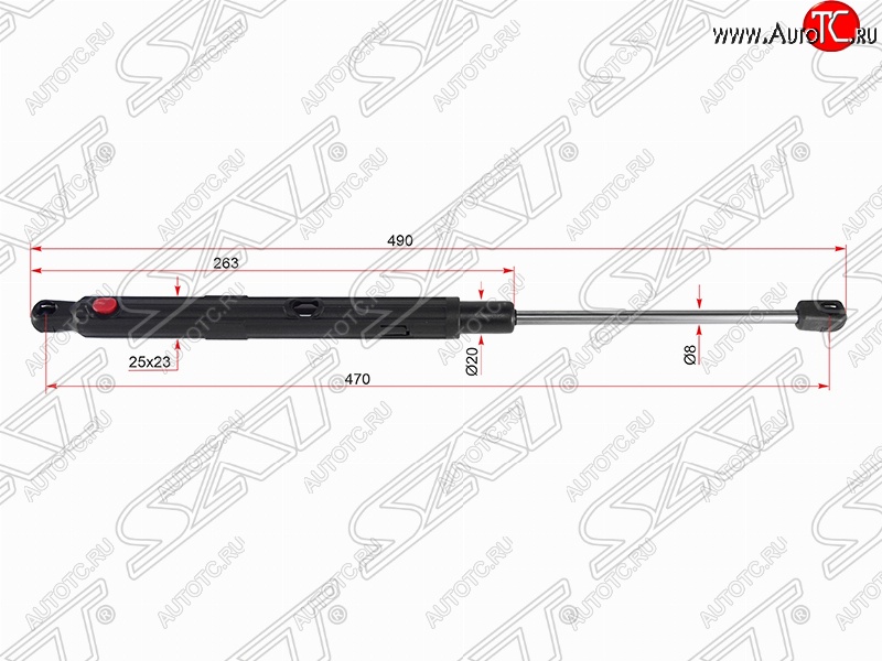 3 599 р. Упор багажника SAT  Mercedes-Benz C-Class  W205 - E-Class ( W213,  S213)  с доставкой в г. Омск