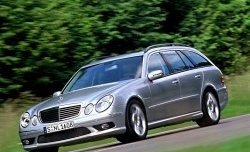 55 929 р. Передний бампер Lorinzer Mercedes-Benz E-Class W211 дорестайлинг седан (2002-2006)  с доставкой в г. Омск. Увеличить фотографию 2