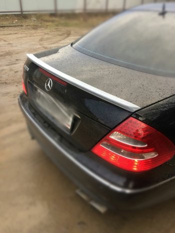 3 399 р. Лип спойлер АВТОКРАТ  Mercedes-Benz E-Class  W211 (2002-2009) дорестайлинг седан, рестайлинг седан (Неокрашенный)  с доставкой в г. Омск. Увеличить фотографию 2