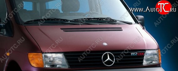 11 599 р. Пластиковый капот Standart Mercedes-Benz Vito W638 (1996-2003)  с доставкой в г. Омск