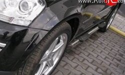 17 299 р. Комплект накладок на колёсные арки AMG Mercedes-Benz GL class X164 дорестайлинг (2006-2009) (Неокрашенные)  с доставкой в г. Омск. Увеличить фотографию 1