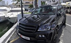 10 599 р. Решетка радиатора BRABUS WIDESTAR Mercedes-Benz GL class X164 рестайлинг (2009-2012) (Неокрашенная)  с доставкой в г. Омск. Увеличить фотографию 2