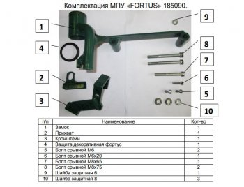 11 749 р. Замок КПП FORTUS (AT+) Mitsubishi Eclipse Cross GK дорестайлинг (2017-2021)  с доставкой в г. Омск. Увеличить фотографию 3