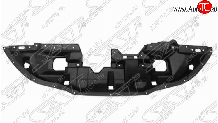 1 439 р. Защита двигателя (пыльник) SAT  Mitsubishi ASX (2010-2020) дорестайлинг, 1-ый рестайлинг, 2-ой рестайлинг (Передняя)  с доставкой в г. Омск