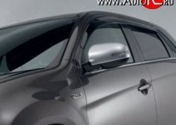 Дефлекторы окон (ветровики) Novline 4 шт Mitsubishi ASX дорестайлинг (2010-2012)