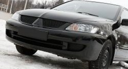 999 р. Реснички на фары RA Mitsubishi Lancer 9 1-ый рестайлинг седан (2003-2005) (Неокрашенные)  с доставкой в г. Омск. Увеличить фотографию 2