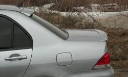 3 899 р. Лип спойлер Evo Mitsubishi Lancer 9 2-ой рестайлинг седан (2005-2009) (Неокрашенный)  с доставкой в г. Омск. Увеличить фотографию 5