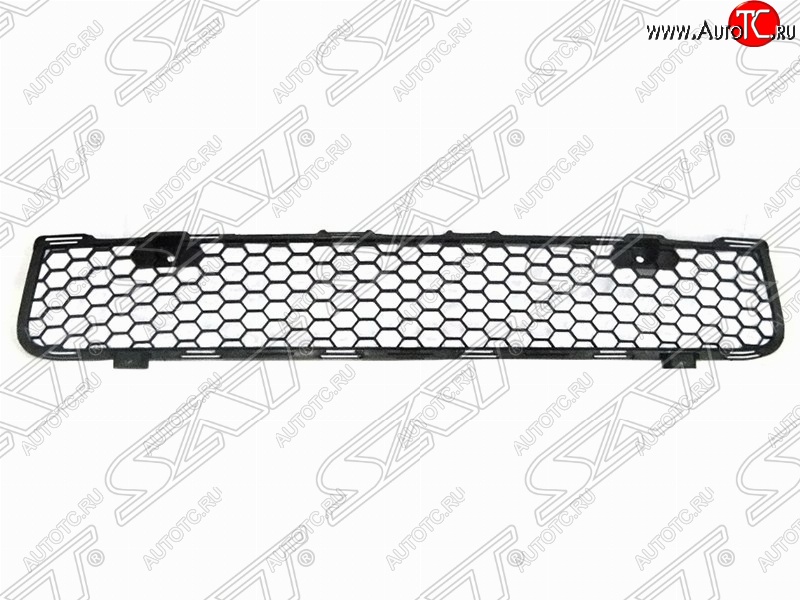 1 549 р. Решетка в передний бампер (в бампер ST-MBW5-000-A0) SAT Mitsubishi Lancer 10 седан дорестайлинг (2007-2010)  с доставкой в г. Омск