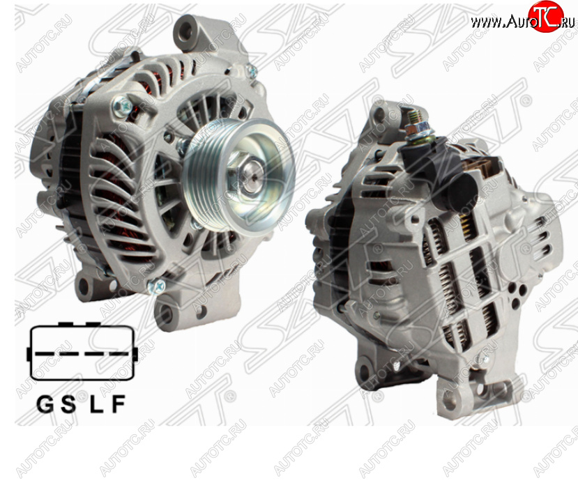 12 599 р. Генератор SAT (12V/120A / 3.0)  Mitsubishi Outlander  XL (2005-2013) (CW)  дорестайлинг, (CW)  рестайлинг  с доставкой в г. Омск