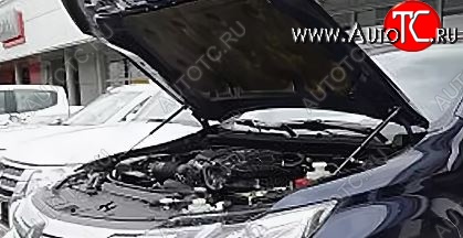 2 299 р. Упоры капота Russtal Mitsubishi Outlander GF 3-ий рестайлинг (2018-2022)  с доставкой в г. Омск