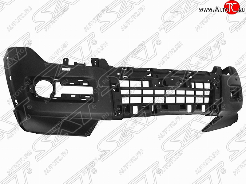 9 999 р. Передний бампер SAT  Mitsubishi Pajero  4 V90 (2014-2020) 2-ой рестайлинг (Неокрашенный)  с доставкой в г. Омск