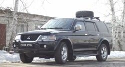 1 639 р. Защитная сетка решетки переднего бампера РА  Mitsubishi Pajero Sport  PA (1996-2004) дорестайлинг  с доставкой в г. Омск. Увеличить фотографию 3