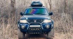 2 099 р. Подиумы противотуманных фар RA Mitsubishi Pajero Sport PA дорестайлинг (1996-2004)  с доставкой в г. Омск. Увеличить фотографию 2