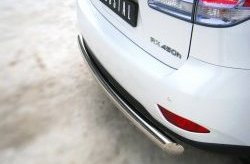 14 249 р. Защита заднего бампера (Ø76 мм, нержавейка) SLITKOFF Lexus RX270 AL10 дорестайлинг (2010-2012)  с доставкой в г. Омск. Увеличить фотографию 3