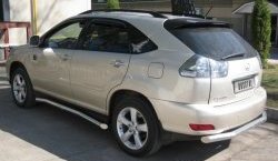 23 749 р. Защита порогов из труб d76 SLITKOFF Lexus RX330 XU30 (2003-2006)  с доставкой в г. Омск. Увеличить фотографию 2