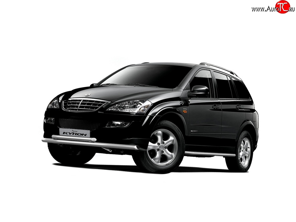 14 549 р. Широкая защита порогов Petroil Tuning SSANGYONG Kyron дорестайлинг (2005-2007)  с доставкой в г. Омск