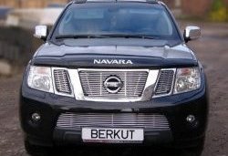 Декоративная вставка воздухозаборника (рестайлинг) Berkut Nissan Pathfinder R51 рестайлинг (2009-2014)