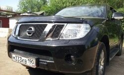 2 879 р. Сетка в решетку радиатора Russtal Nissan Pathfinder R51 рестайлинг (2009-2014) (черная)  с доставкой в г. Омск. Увеличить фотографию 3