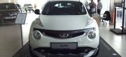 3 999 р. Накладка на передний бампер Impul Nissan Juke 1 YF15 дорестайлинг (2010-2014) (Неокрашенная)  с доставкой в г. Омск. Увеличить фотографию 3