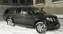 20 649 р. Накладки на колёсные арки RA Nissan Navara 2 D40 рестайлинг (2010-2016) (Глянец (под покраску), Неокрашенные)  с доставкой в г. Омск. Увеличить фотографию 2