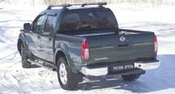 1 799 р. Накладки на борта кузова автомобиля RA  Nissan Navara  2 D40 (2004-2010) дорестайлинг (Задний откидной борт)  с доставкой в г. Омск. Увеличить фотографию 2