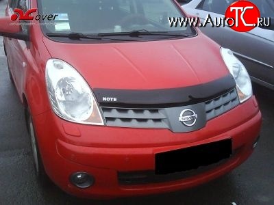 2 599 р. Дефлектор капота NovLine Nissan Note 1 E11 дорестайлинг (2004-2008)  с доставкой в г. Омск